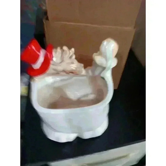 "NAPCO" Adorable Vintage Napcoware CIRCUS CLOWN‎ Vase Planter Made in JAPAN - Picture 4 of 7